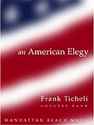 cover An American Elegy Concert Band sheet music cover